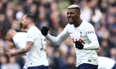 Emerson Royal em ação pelo Tottenham. (Foto: MF Press Global/Divulgação)