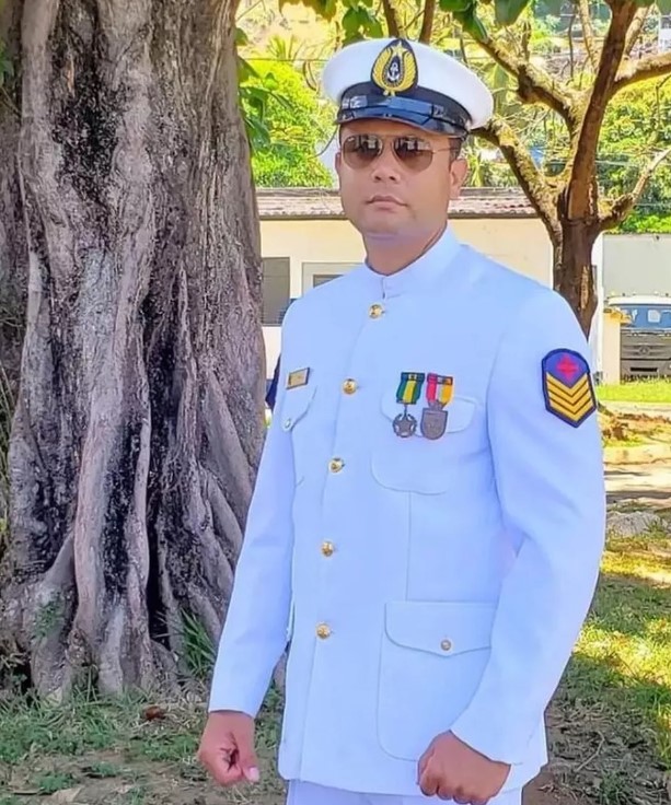 Sargento Bruno Cesar Gomes Pina, da Marinha, morto