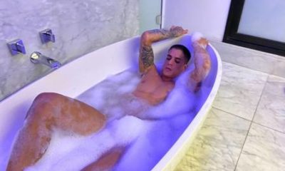 Tiago Ramos, ex da mãe do Neymar na banheira