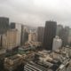 Cidade do Rio com tempo nublado