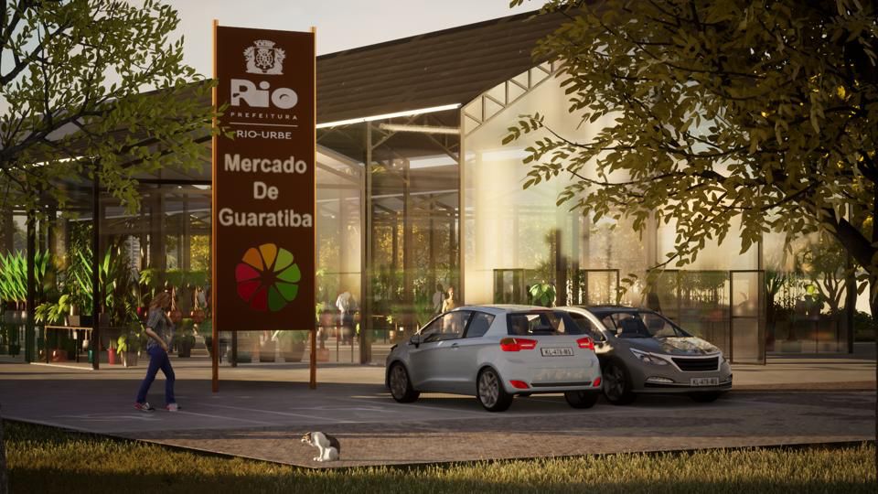 Prefeitura inicia obras do Mercado de Guaratiba, na Zona Oeste do Rio (Foto: Divulgação)