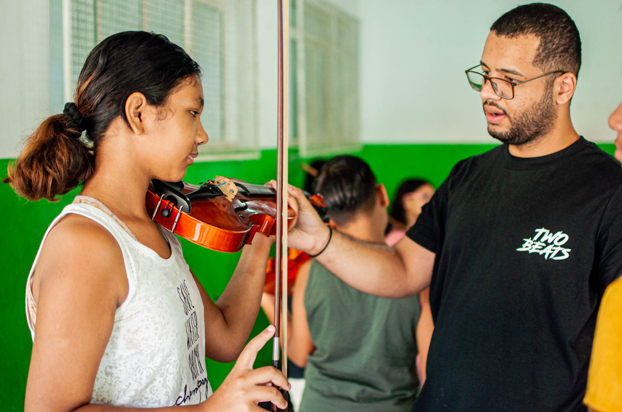 Aulas da Orquestra Jovem