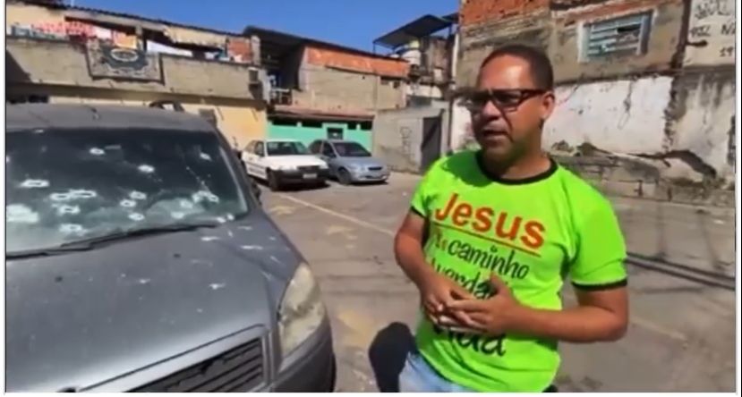 Luiz Fernandes teve carro metralhado durante operação no Complexo do Alemão