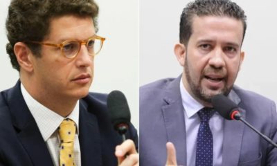 Ricardo Salles e André Janones