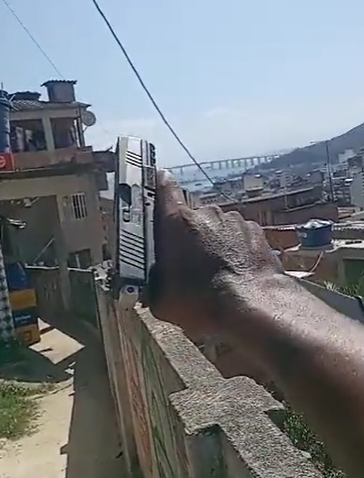 Traficante armado em Niterói