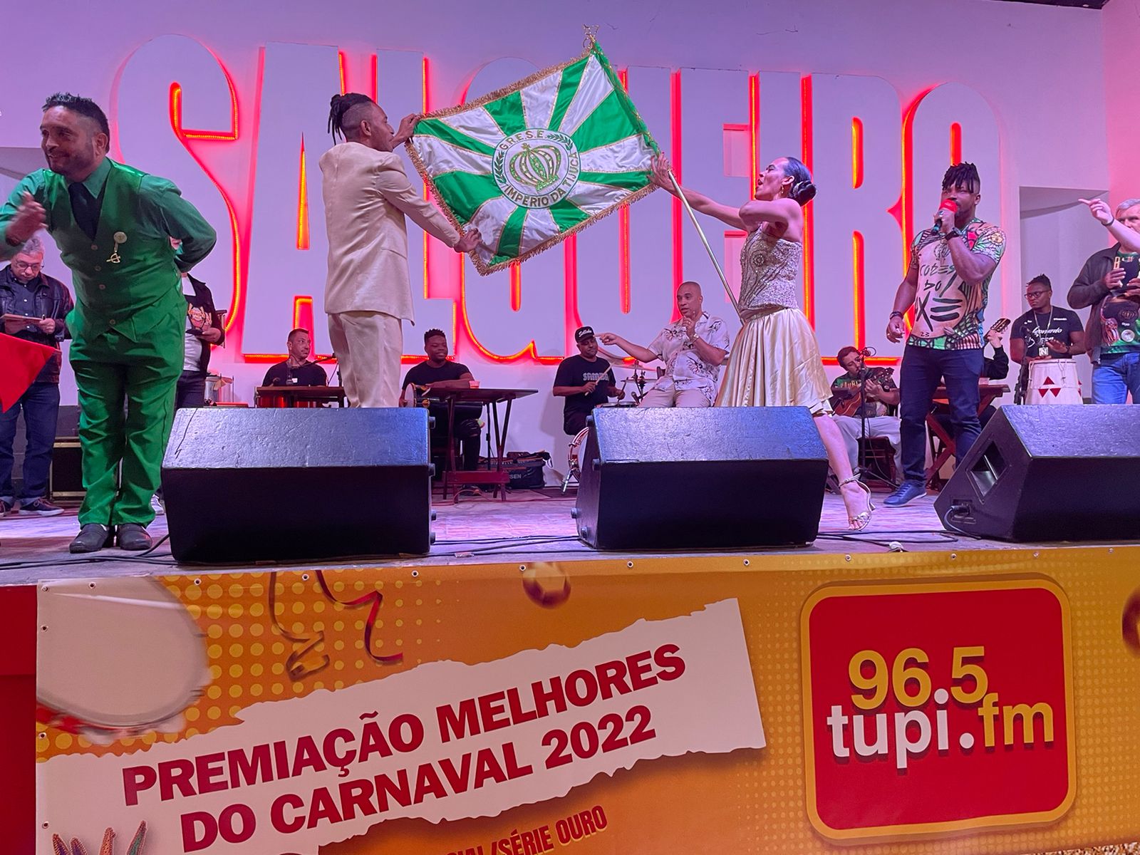 Premiação Tupi Carnaval Total. (Foto: Roberta Sampaio/Super Rádio Tupi)