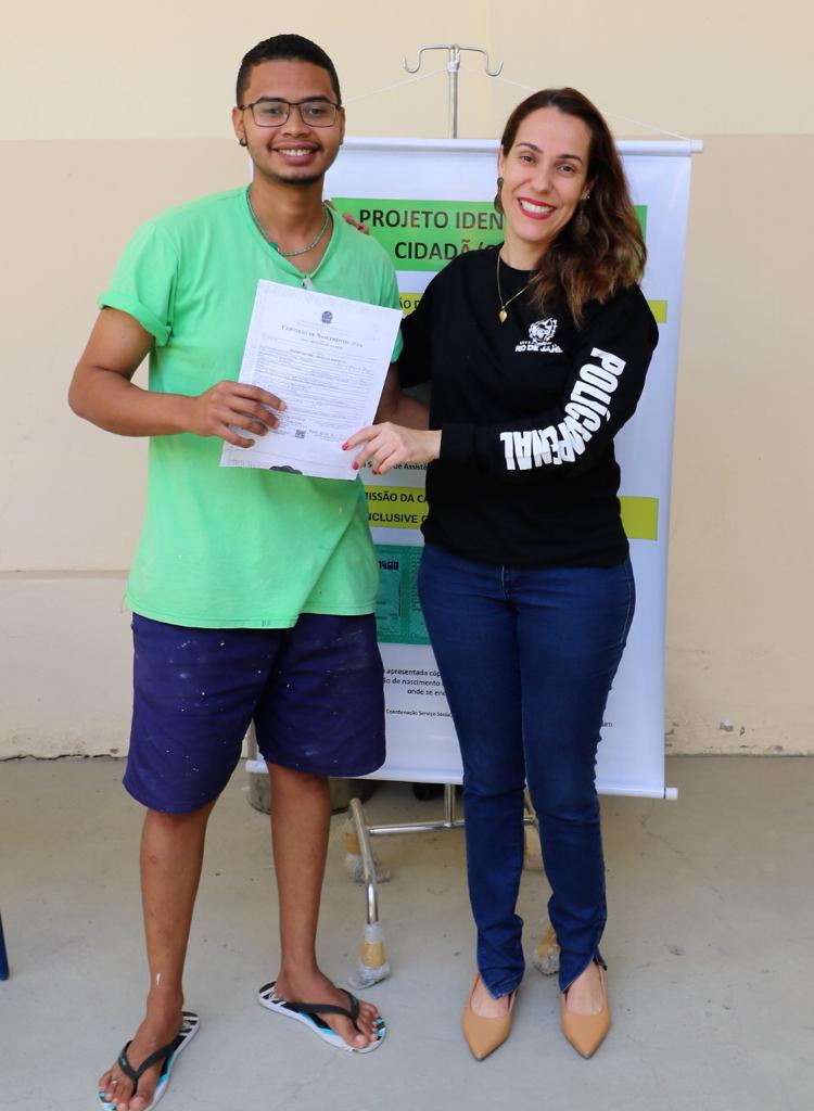 SEAP faz registros de certidões de nascimento de detentos no Complexo de Gericinó (Foto: Divulgação)