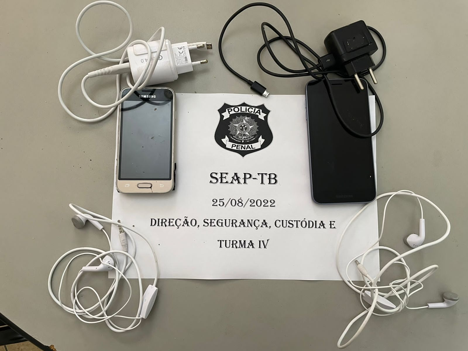 Operação na SEAP apreende celulares e grande quantidade de drogas e 4 unidades prisionais no Rio