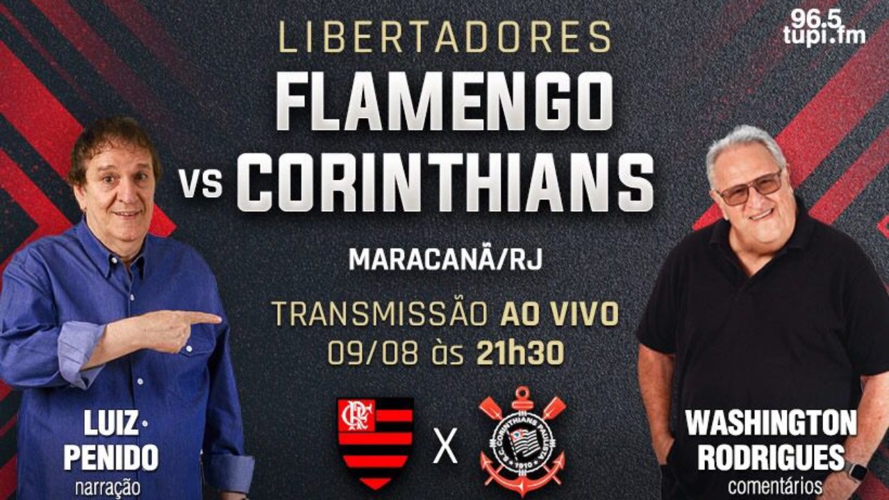 OLIMPIA X FLAMENGO - AO VIVO - LIBERTADORES 2021 QUARTAS DE FINAL -  NARRAÇÃO RAFA PENIDO 