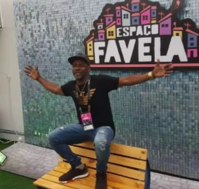 MC William do Borel no Espaço Favela do Rock in Rio 2022