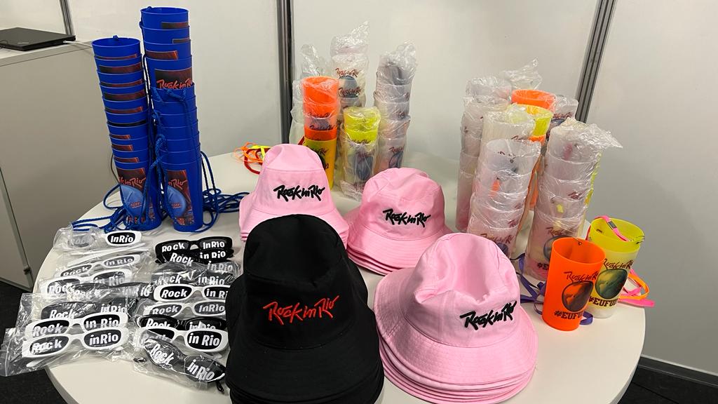 MPRJ faz 7 prisões e apreende produtos falsificados no 1º fim de semana do Rock in Rio​