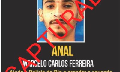 Polícia prende criminoso conhecido como "Anal"