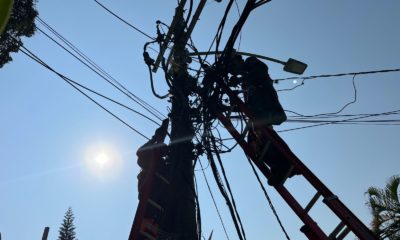 Subprefeitura da Zona Sul mobiliza concessionárias de telefonia para remover cabos mortos nos postes dos bairros