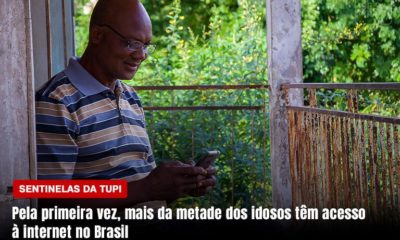 Novos tempos: Mais da metade dos idosos acessam à internet no Brasil