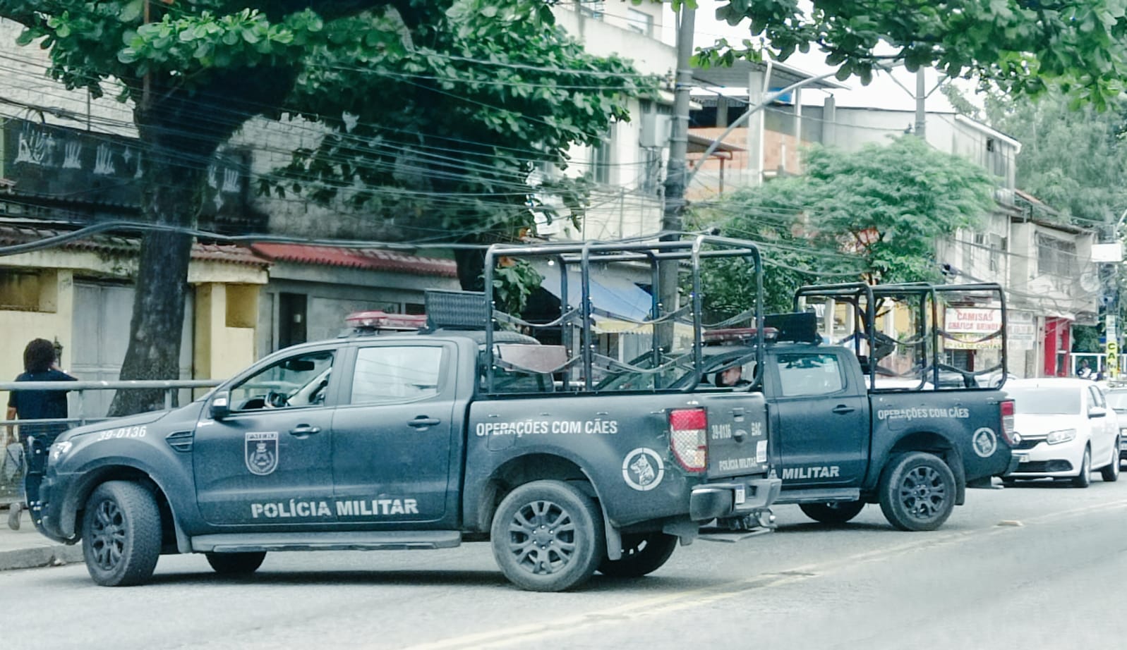 Viaturas da Polícia Militar