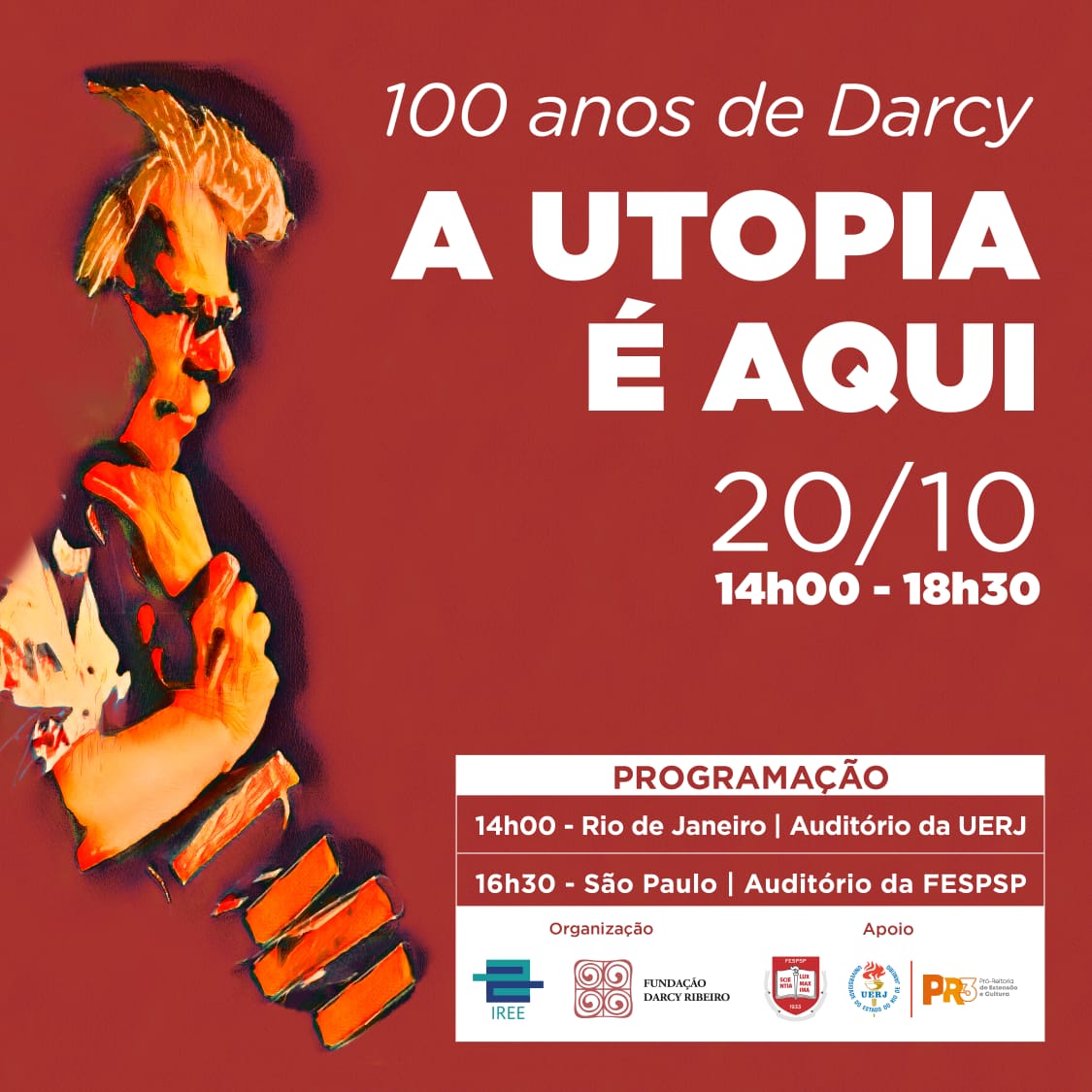 Uerj faz seminário em homenagem ao centenário de Darcy Ribeiro