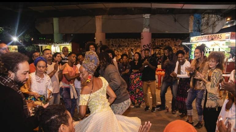 Cia de Aruanda volta ao Viaduto Negrão de Lima, em Madureira, com a festa Fuzuê D’Aruanda