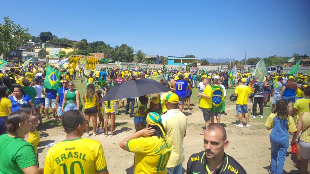 Apoiadores de Jair Bolsonaro na Baixada Fluminense