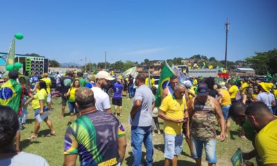 Apoiadores de Jair Bolsonaro na Baixada Fluminense