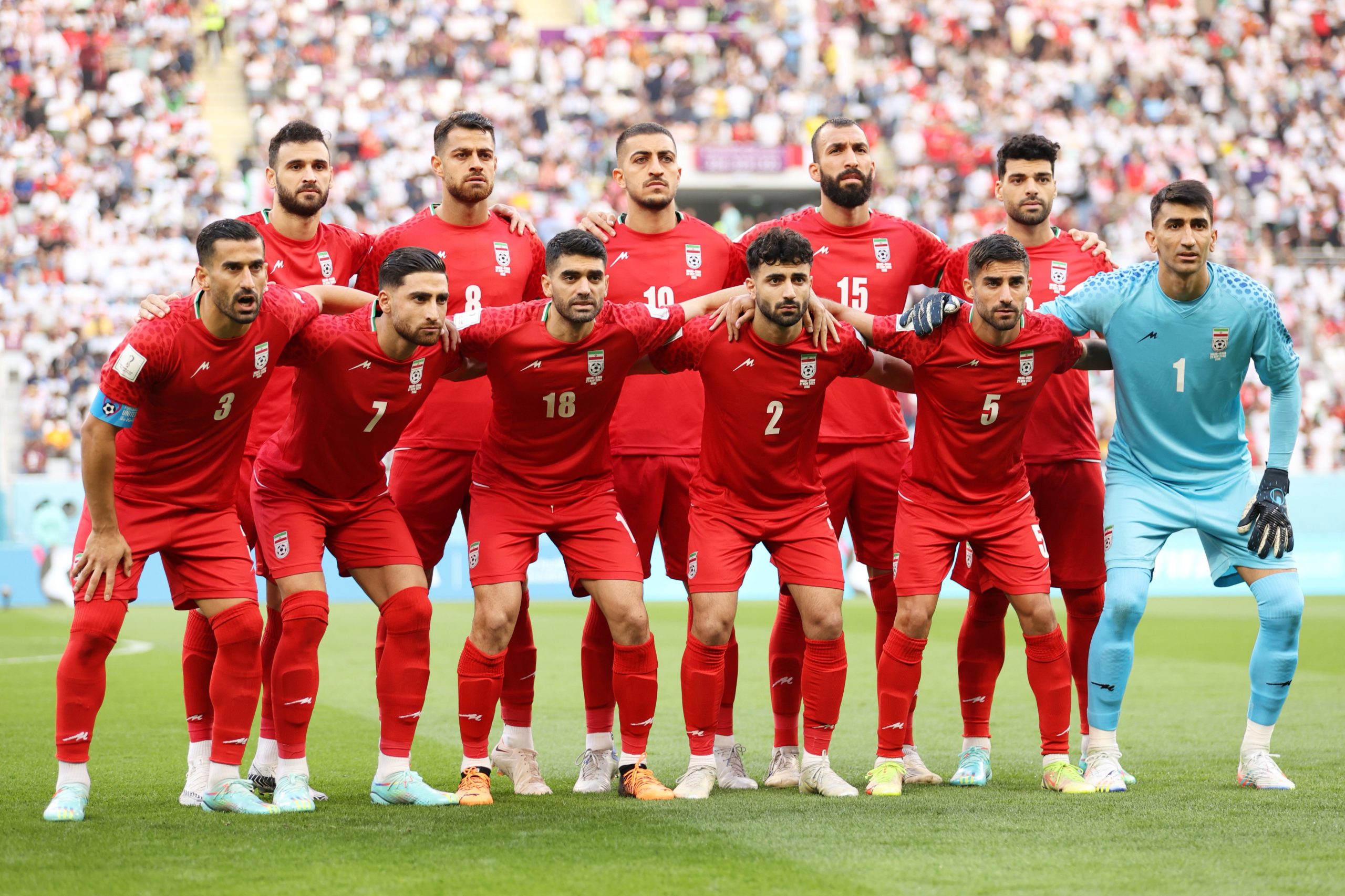 Seleção do Irã canta hino antes de partida contra Gales - 25/11/2022 -  Esporte - Folha