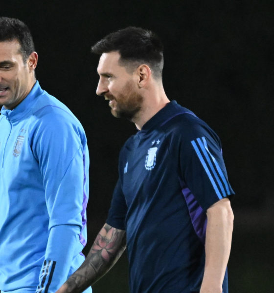 Messi e Scaloni