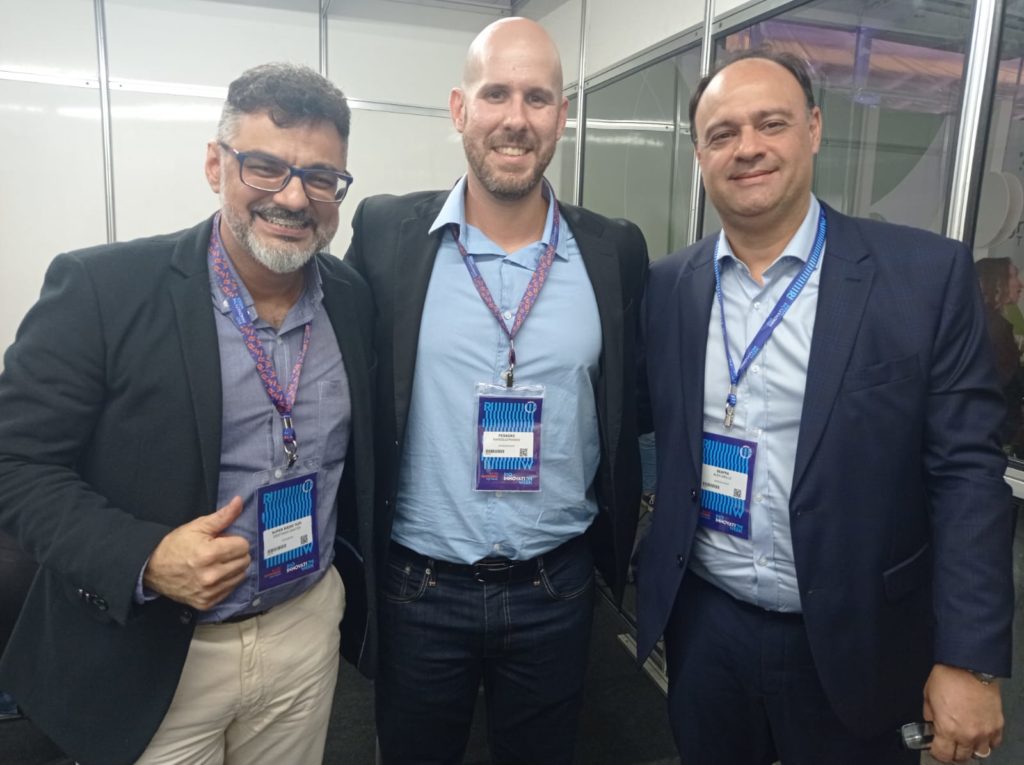 Alex Grillo, secretário de Estado de Agricultura, esteve no stand da Super Rádio Tupi nessa terça-feira (08)