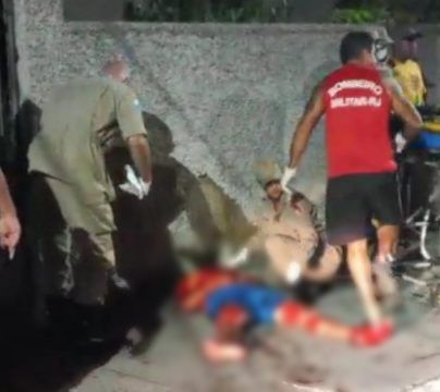 Assaltante invade unidade militar, tenta roubar moto, atira em bombeiro e é baleado no Norte Fluminense