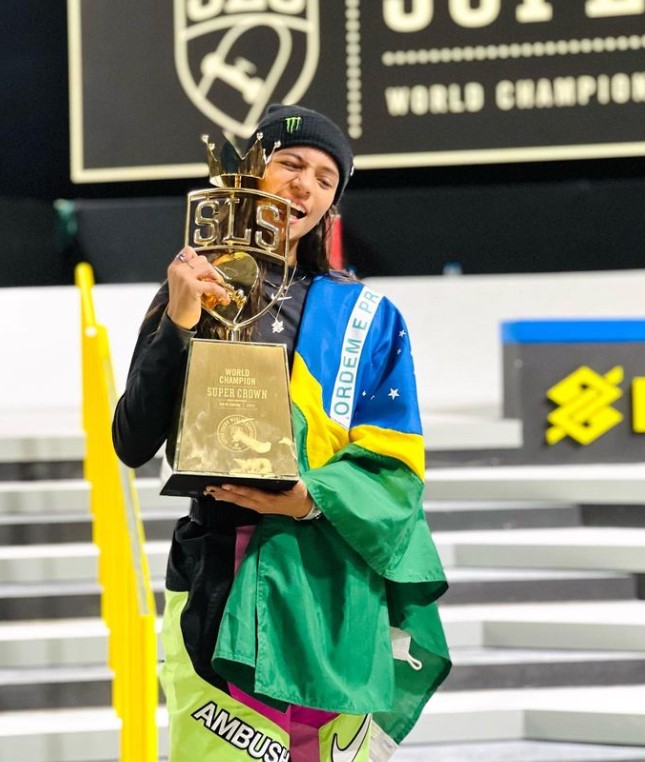 Rayssa Leal campeã de mundial de skate