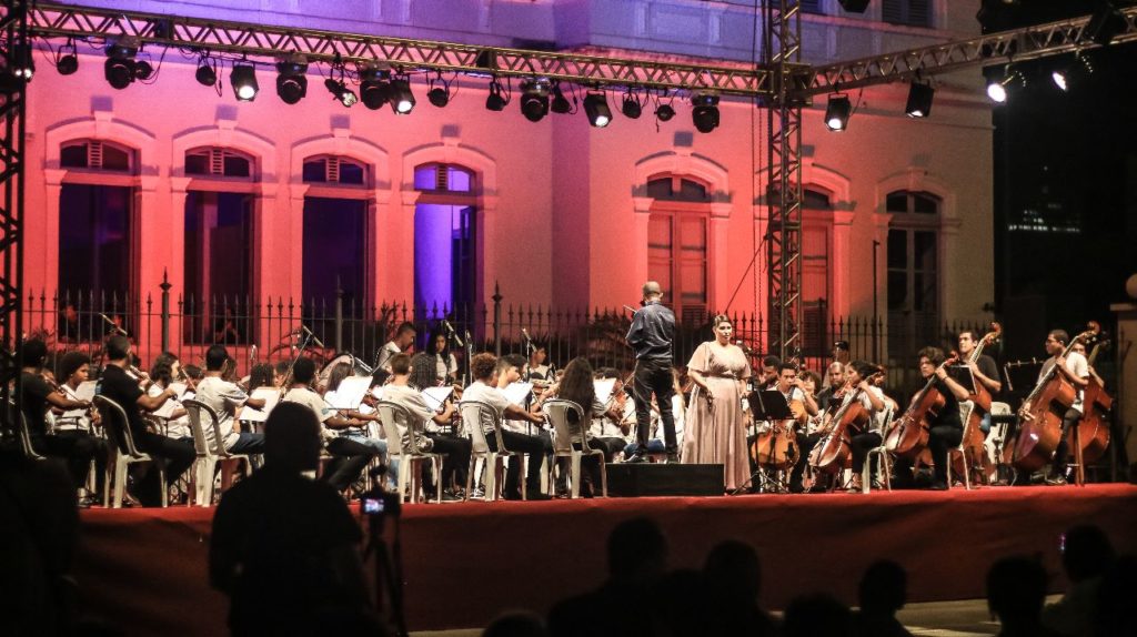 Foto Orquestra no TMRJ