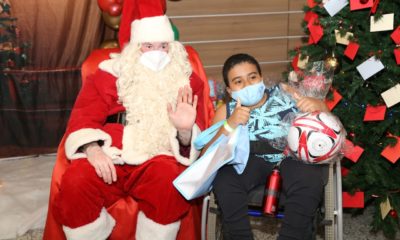 INTO promove festa de Natal para os pacientes da pediatria