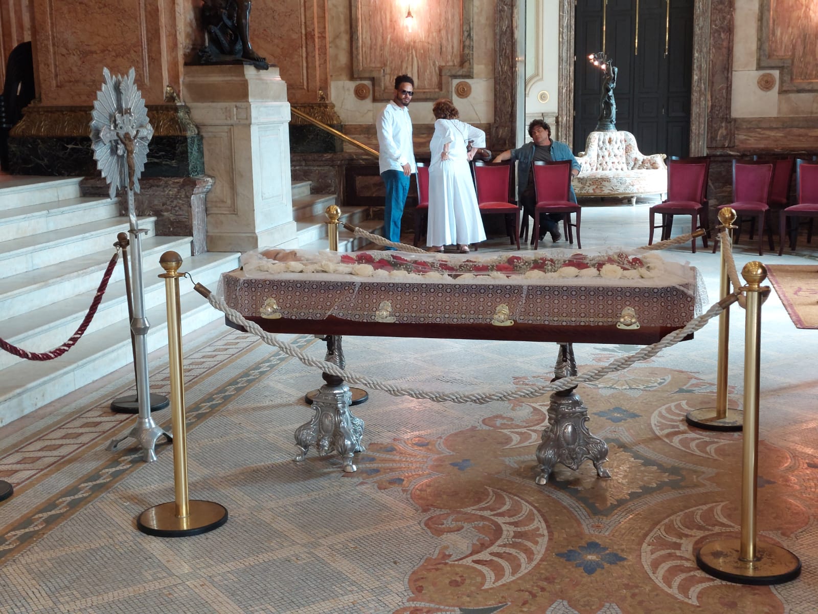 Corpo de Pedro Paulo Rangel é velado no Theatro Municipal