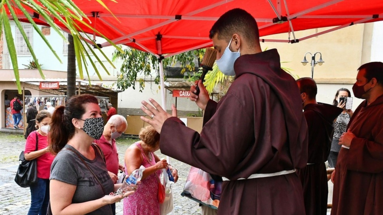 Santuário Basílica de São Sebastião promove a 1ª benção dos Capuchinhos na Tijuca