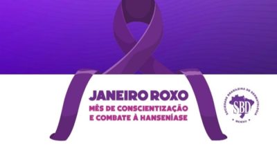 Janeiro Roxo: Sociedade Brasileira de Dermatologia alerta para importância do diagnóstico e tratamento de hanseníase e para riscos do subdiagnóstico
