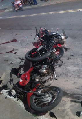 Grave Acidente Entre Motocicletas Deixa Uma Pessoa Morta E Duas Feridas