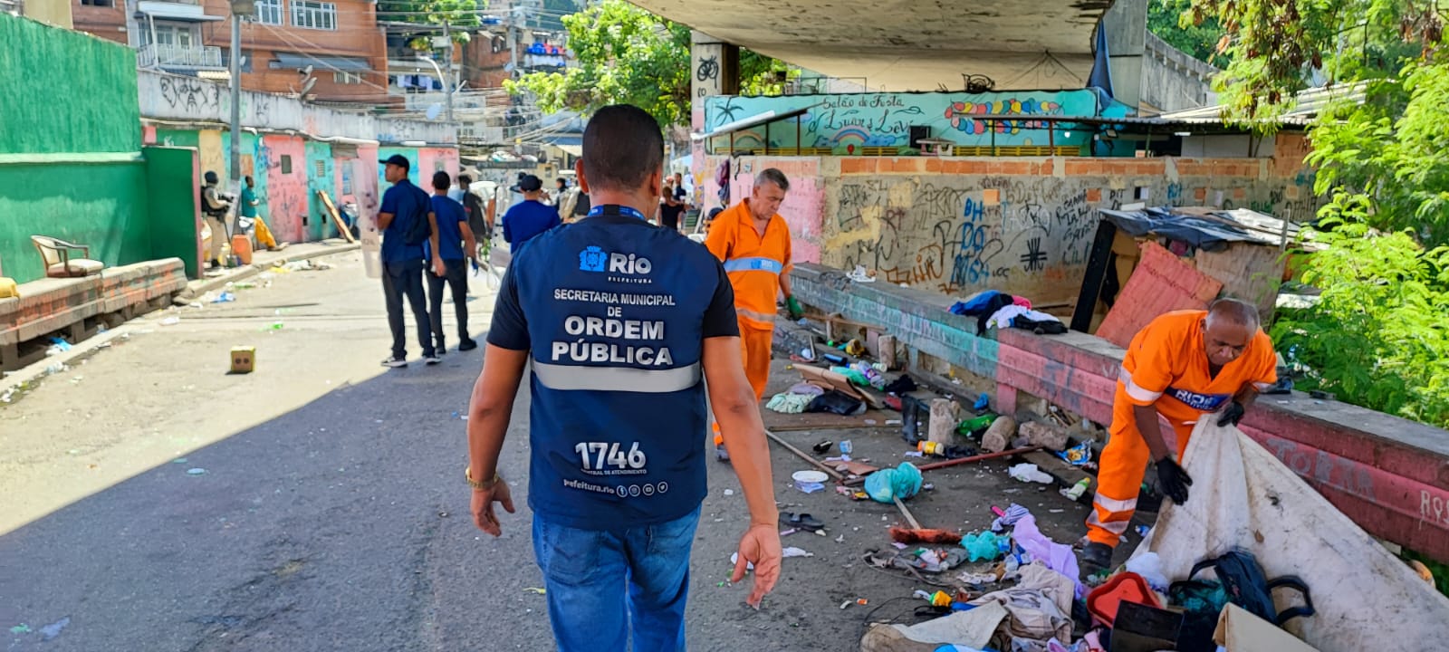 SEOP apreende mais de mil itens nas ações de ordenamento em áreas com grande concentração de pessoas em situação de rua