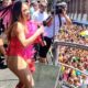 Lexa arrasta multidão no Centro do Rio (Foto: Thalyson Martins/ Super Rádio Tupi)