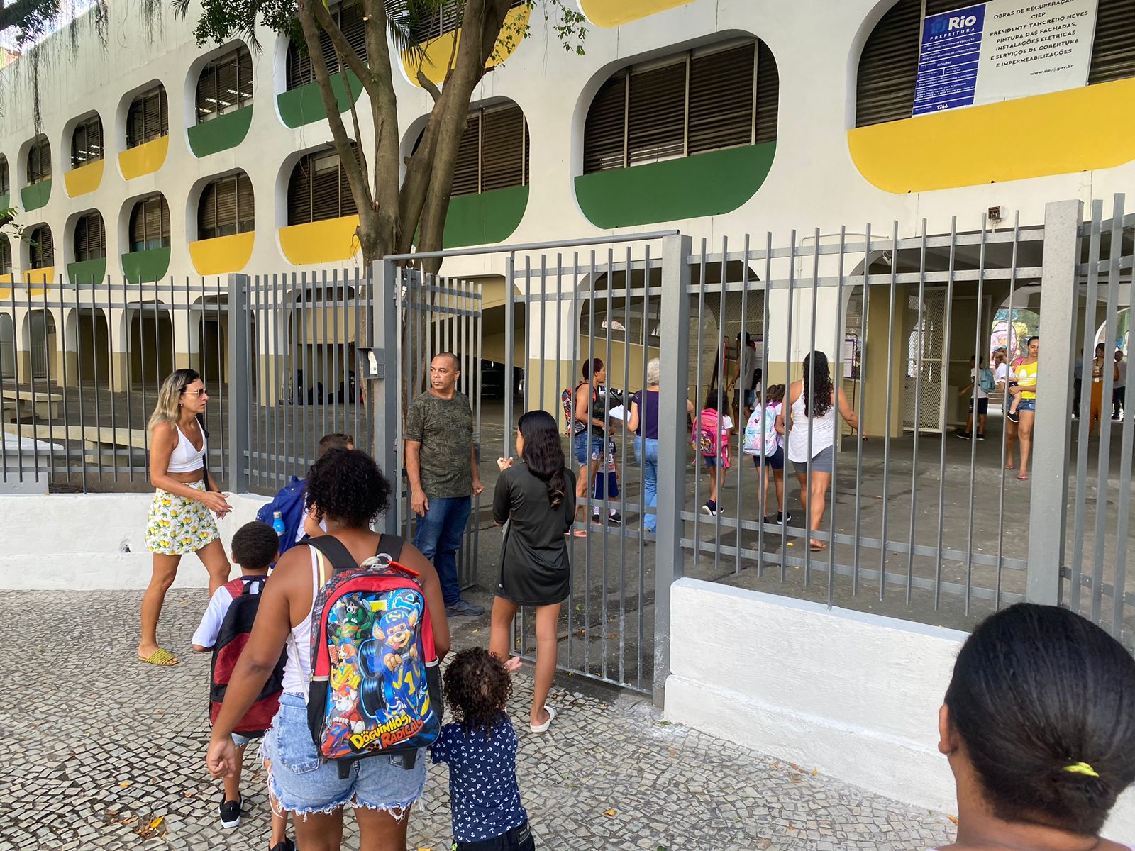 Escola municipal no Rio de Janeiro