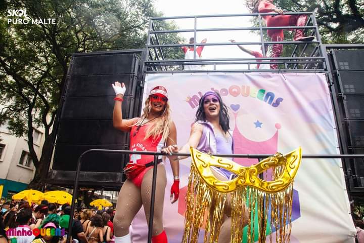 Carnaval: Bloco drag queen 'MinhoQueens' desfilará no Rio com atrações LGBTQIA+ (Foto: Divulgação)
