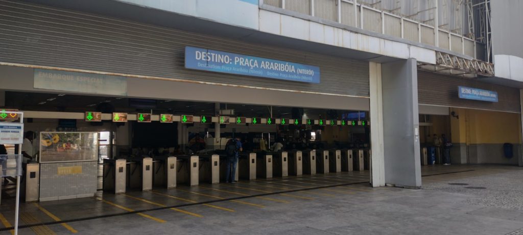 Estação das Barcas na Praça XV, no Centro do Rio