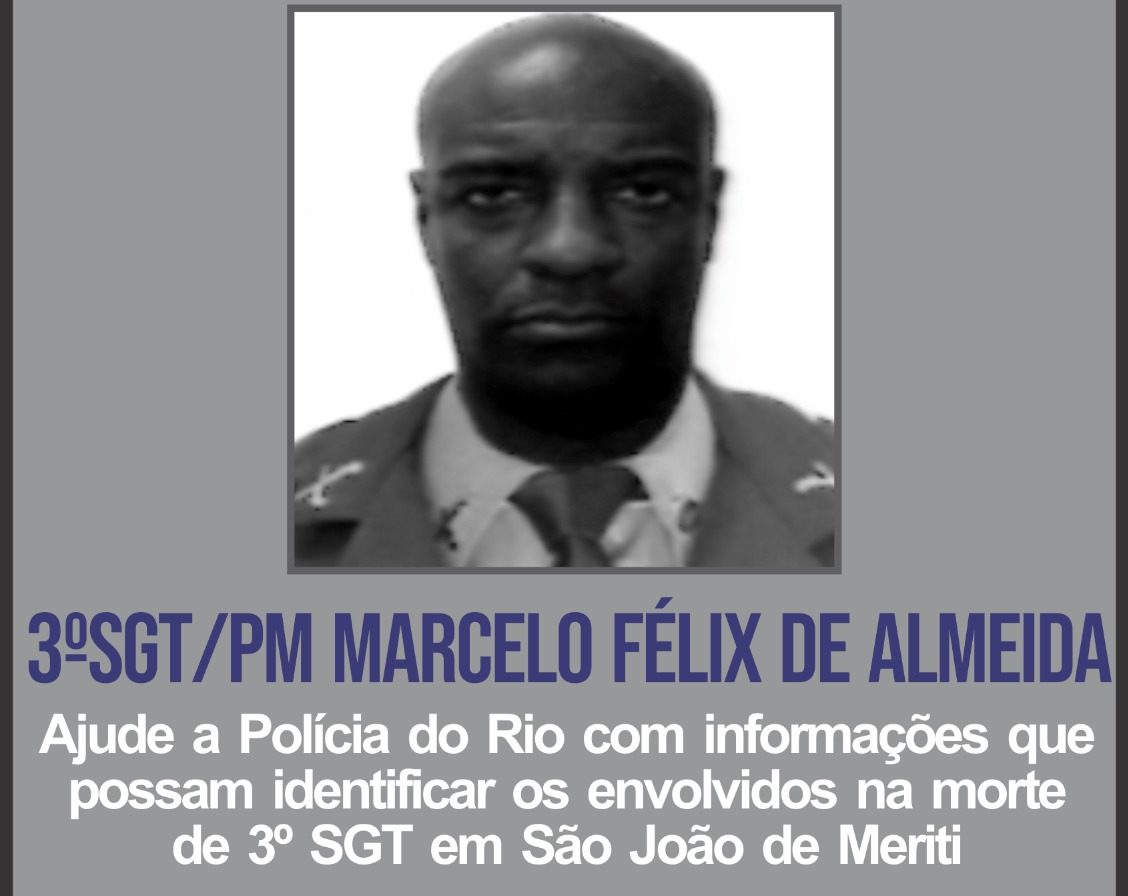 Disque Denúncia oferece recompensa de R$ 5 mil para quem tiver informações sobre os assassinos de policial militar na Baixada Fluminense