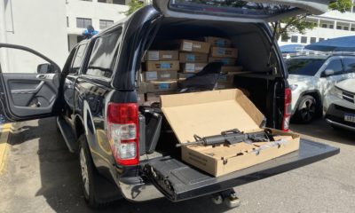 Mil armas de fogo são apreendidas em Operação da Polícia Federal na Baixada Fluminense (Foto: Divulgação)