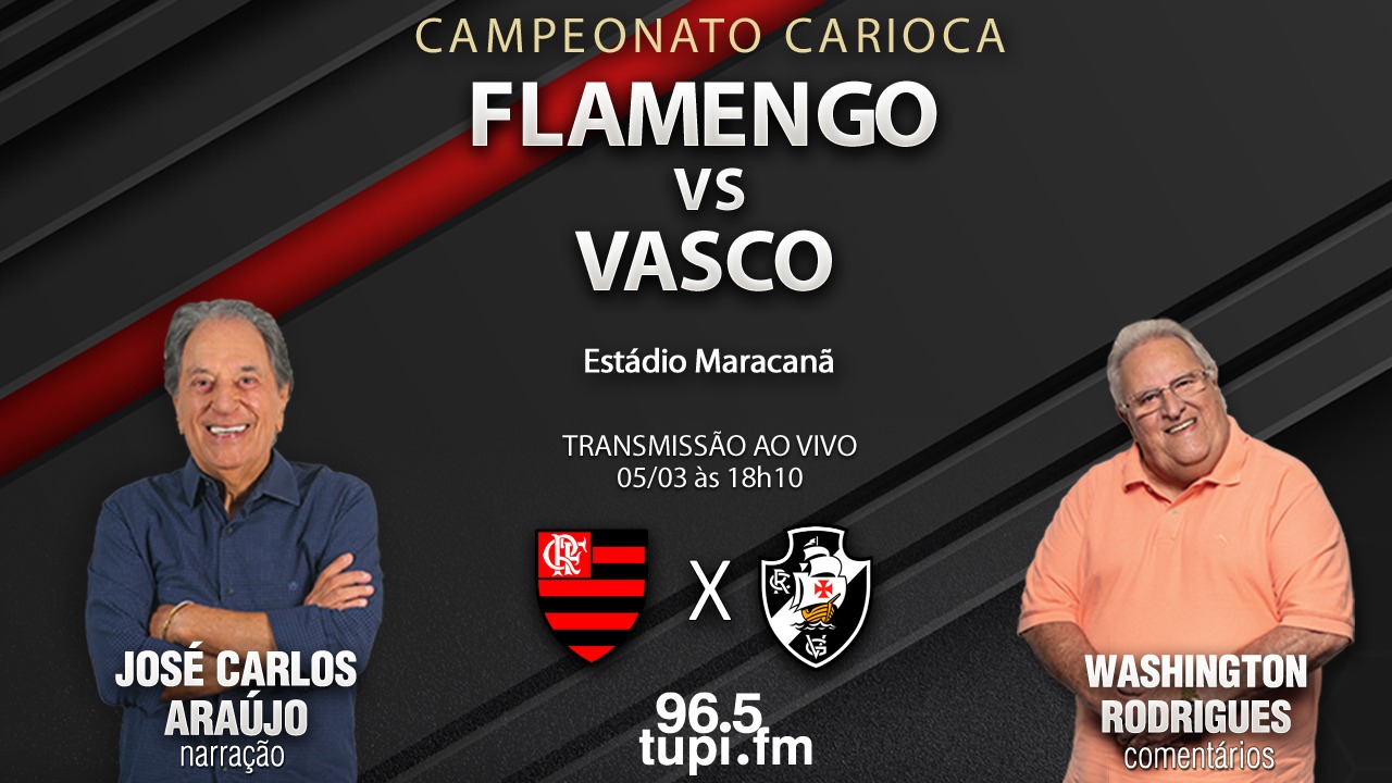 FLAMENGO X VASCO TRANSMISSÃO AO VIVO DIRETO DO MARACANÃ - CAMPEONATO  CARIOCA 2023 AO VIVO RODADA 10 