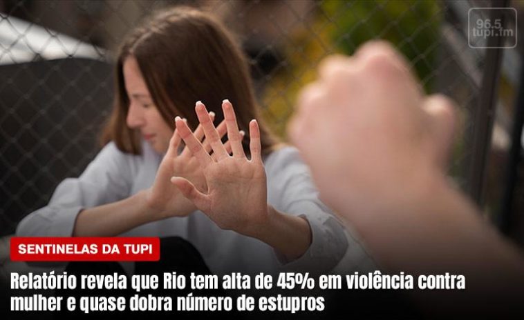 Rio registra alta de 45 em casos de violência contra mulher e número