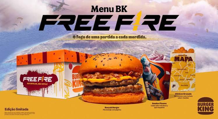 Especialista comenta nova parceria entre Burguer e Free Fire (Foto: Divulgação)