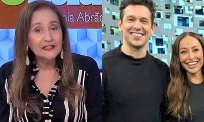 Sonia Abrão, Sabrina Sato e João Vicente Castro