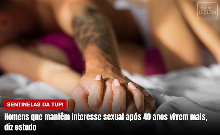 Homens que mantêm interesse sexual após 40 anos vivem mais, diz estudo (Foto: Erika Corrêa/ Super Rádio Tupi)