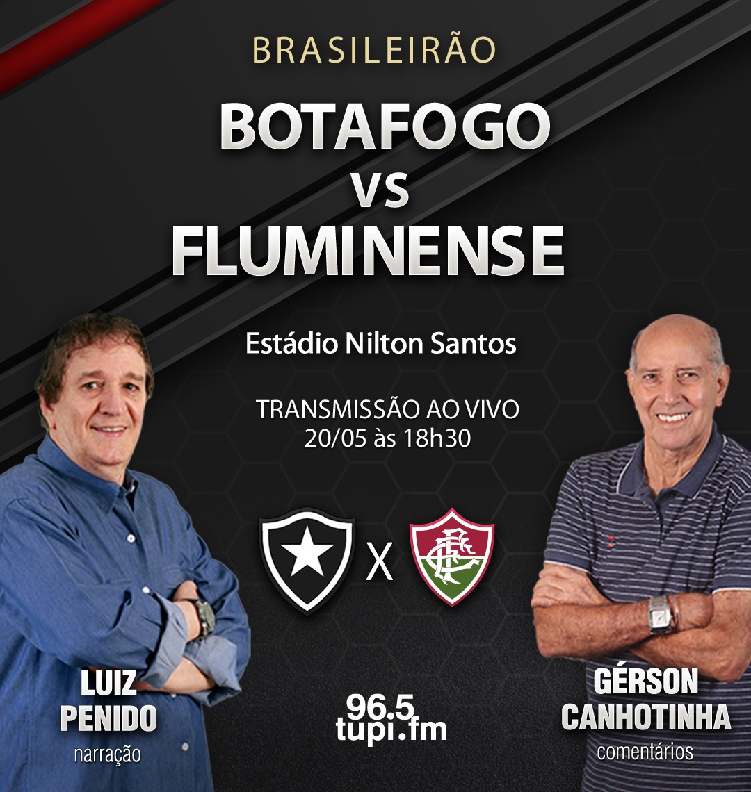BOTAFOGO X FLUMINENSE TRANSMISSÃO AO VIVO DIRETO DO NILTON SANTOS -  CAMPEONATO BRASILEIRO 2023 