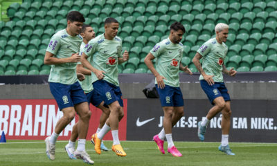 treino seleção brasileira