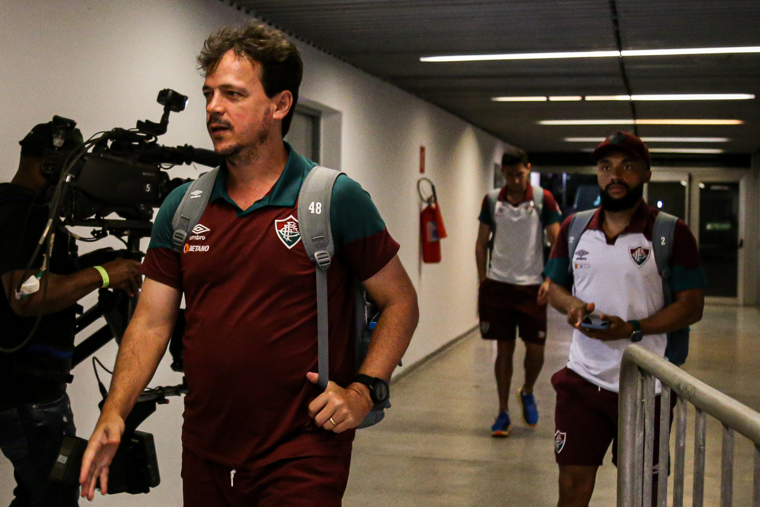 Diniz não condena vaias e valoriza classificação do Fluminense na  Libertadores: 'Fomos líder no grupo mais difícil