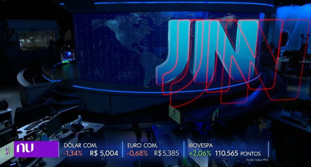 Jornal Nacional passa a ser patrocinado pelo banco digital, Nubank